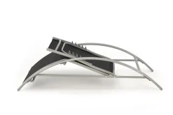 Halmar Meble Ogrodowe*EMBOLO zestaw 2 leżaki + stolik (1p=1set)1 sztuka