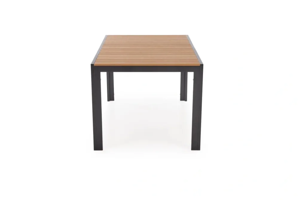 Halmar Meble Ogrodowe*FIERRO stół prostokątny, brązowy / czarny (1p=1szt)1 sztuka