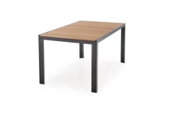 Halmar Meble Ogrodowe*FIERRO stół prostokątny, brązowy / czarny (1p=1szt)1 sztuka