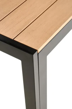 Halmar Meble Ogrodowe*FIERRO stół prostokątny, brązowy / czarny (1p=1szt)1 sztuka