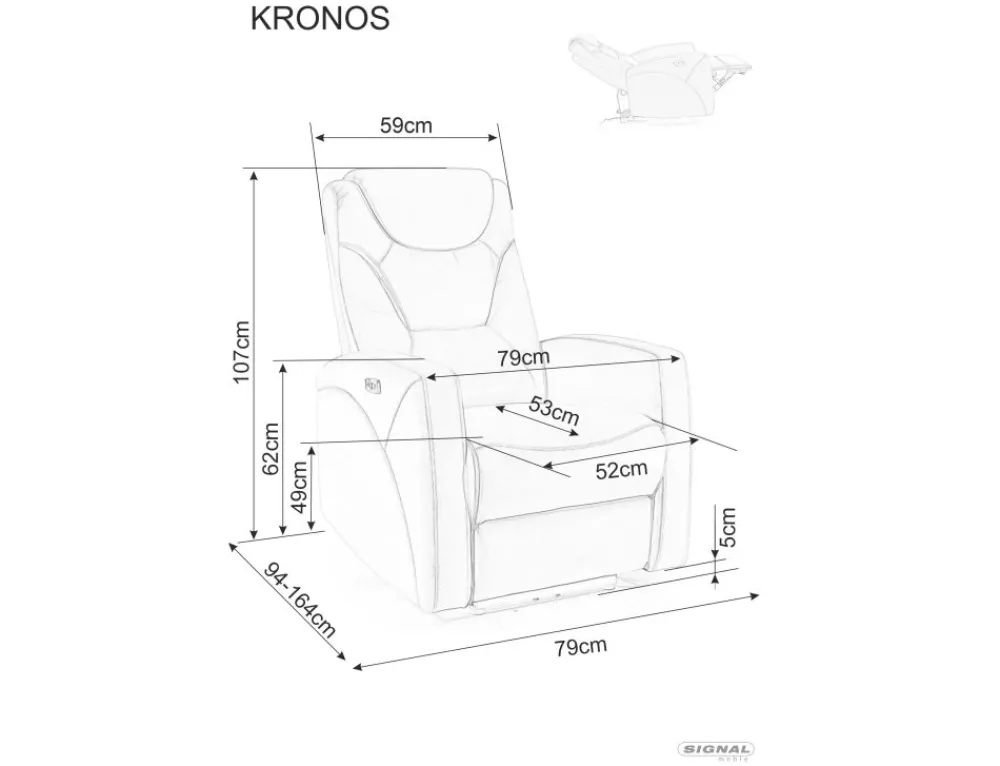 Signal Fotele Do Sypialni|Fotele Do Salonu*Fotel Kronos Velvet