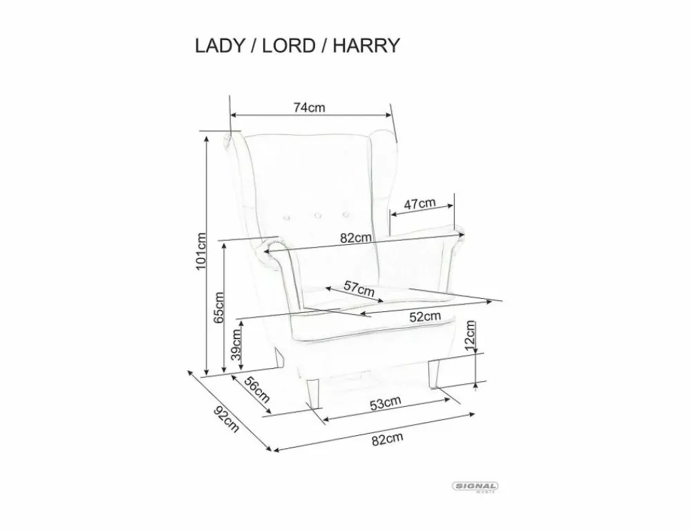 Signal Fotele Do Biura|Fotele Do Sypialni*Fotel Lady Velvet