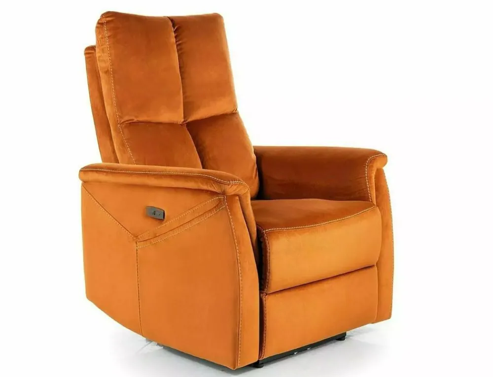 Signal Fotele Do Sypialni|Fotele Do Salonu*Fotel Neptun M Velvet z f. masażu