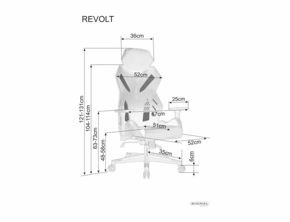 Dzieci Signal Fotele Do Biura|Krzesła Do Biurka Do Pokoju Młodzieżowego*Fotel obrotowy Revolt