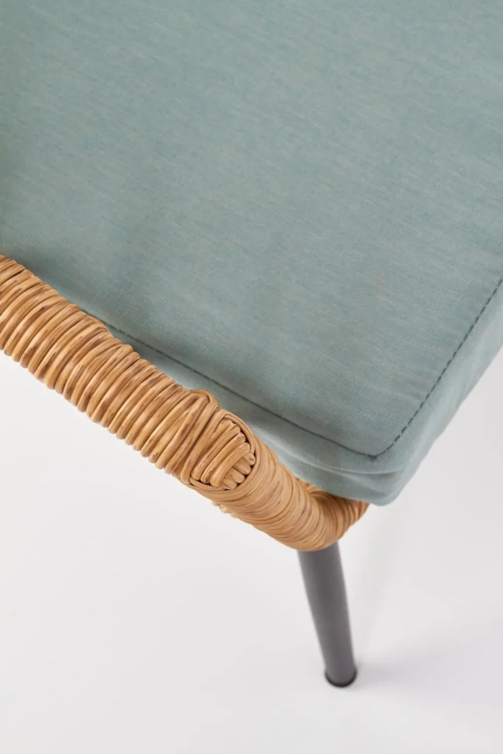 Halmar Meble Ogrodowe|Meble Ogrodowe*GARDENA 2S fotel podwójny czarny / naturalny / popielaty (1p=1szt)1 sztuka