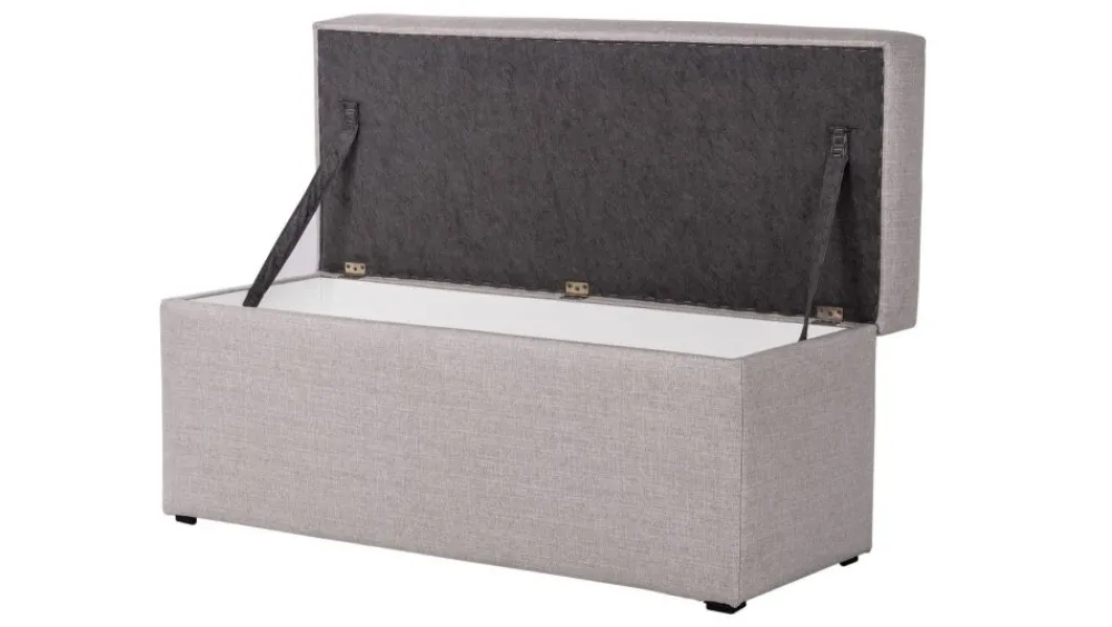 Hauss Pufy Do Przedpokoju|Pufy Do Sypialni*duża pufa Arko z pojemnikiem