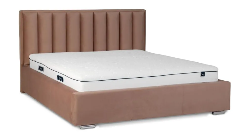 Hauss Łóżka Do Sypialni|Łóżka Tapicerowane*łóżko Koral z pojemnikiem w stylu minimalistycznym