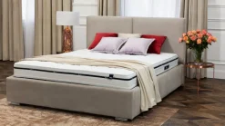 Hauss Łóżka Do Sypialni|Łóżka Tapicerowane*łóżko minimalistyczne India z pojemnikiem