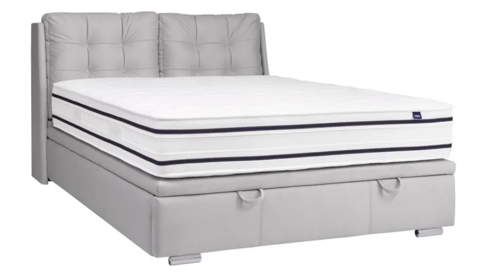 Hauss Łóżka Do Sypialni|Łóżka Tapicerowane*łóżko Novio slim z pojemnikiem, wygodne poduchy