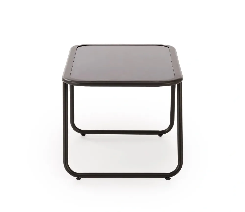 Halmar Meble Ogrodowe*HUDSON, zestaw ogrodowy ( sofa, fotel 2x, ława ), popielaty / brązowy (1p=1zestaw)1 sztuka