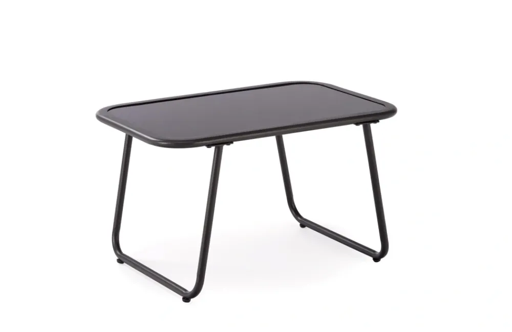 Halmar Meble Ogrodowe*HUDSON, zestaw ogrodowy ( sofa, fotel 2x, ława ), popielaty / brązowy (1p=1zestaw)1 sztuka