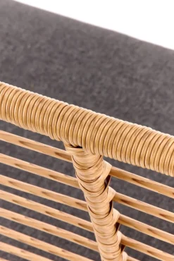 Halmar Meble Ogrodowe*IKARO XL sofa naturalny-popiel (1p=2szt)1 sztuka