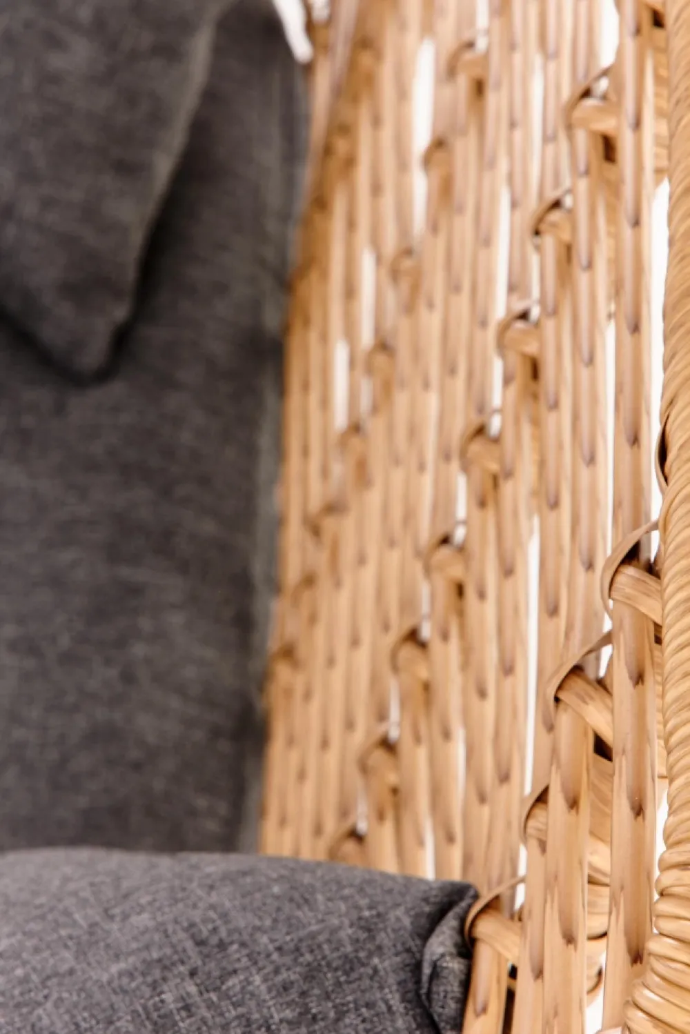 Halmar Meble Ogrodowe*IKARO XL sofa naturalny-popiel (1p=2szt)1 sztuka