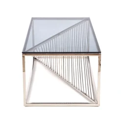Halmar Ławy I Stoliki Do Salonu|Stoliki Kawowe I Ławy*INFINITY ława, stelaż - srebrny, szkło - dymiony (1p=1szt)1 sztuka