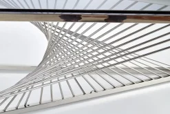 Halmar Ławy I Stoliki Do Salonu|Stoliki Kawowe I Ławy*INFINITY ława, stelaż - srebrny, szkło - dymiony (1p=1szt)1 sztuka