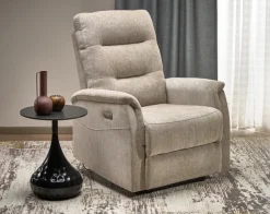 Halmar Fotele*JAMAL fotel wypoczynkowy beżowy (1p=1szt)1 sztuka