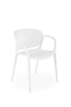 Halmar Meble Ogrodowe|Krzesła*K491 krzesło plastik biały (1p=4szt)1 sztuka