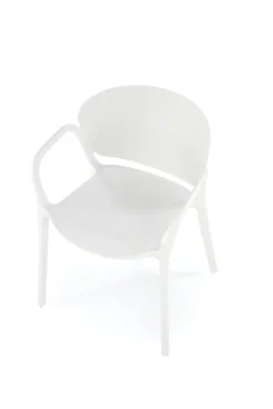 Halmar Meble Ogrodowe|Krzesła*K491 krzesło plastik biały (1p=4szt)1 sztuka