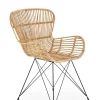Halmar Meble Ogrodowe|Meble Ogrodowe*K335 krzesło rattan naturalny (2p=1szt)1 sztuka