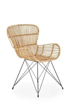Halmar Meble Ogrodowe|Meble Ogrodowe*K335 krzesło rattan naturalny (2p=1szt)1 sztuka