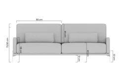 Bogart Kanapy I Sofy Do Salonu|Sofy Rozkładane*Kanapa Meloria z funkcją spania / Maya 01