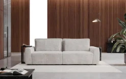 Wajnert Kanapy I Sofy Do Salonu|Sofy Trzyosobowe*Kanapa rozkładana beżowa Borsetta Raven 22