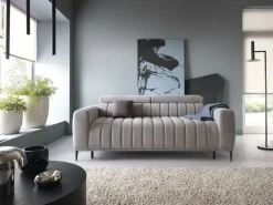 Wersal Łóżka Młodzieżowe|Kanapy I Sofy Do Salonu*Kanapa z funkcją spania - stelaż włoski 140x197 Gandi szara