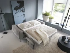 Wersal Łóżka Młodzieżowe|Kanapy I Sofy Do Salonu*Kanapa z funkcją spania - stelaż włoski 140x197 Gandi szara