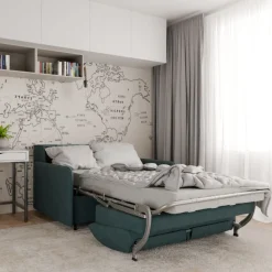 Hauss Łóżka Młodzieżowe|Kanapy I Sofy Do Salonu*Kanapa z materacem i stelażem włoskim 100x196 Selo