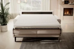 Wersal Łóżka Młodzieżowe|Kanapy I Sofy Do Salonu*Kanapa ze stelażem włoskim i materacem 160x190 Capri beżowa Curio 09