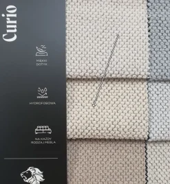 Wersal Łóżka Młodzieżowe|Kanapy I Sofy Do Salonu*Kanapa ze stelażem włoskim i materacem 160x190 Capri beżowa Curio 09