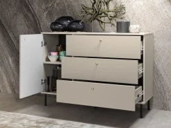 ML Meble Komody*Kaszmirowa komoda z szufladami 1D3S Sophie 05