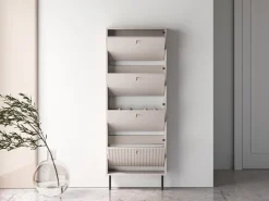 ML Meble Szafki Na Buty Do Przedpokoju*Kaszmirowa szafka na buty Sophie 26