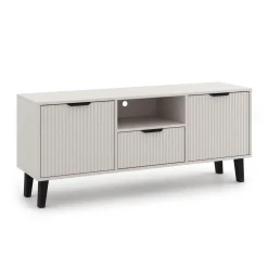 Mebelbos Szafki Rtv Do Salonu|Szafki Rtv*Kaszmirowa szafka RTV z szufladą 2D1S, ryflowane fronty BORG DUO