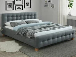 Signal Łóżka Do Sypialni*Łóżko Barcelona tkanina