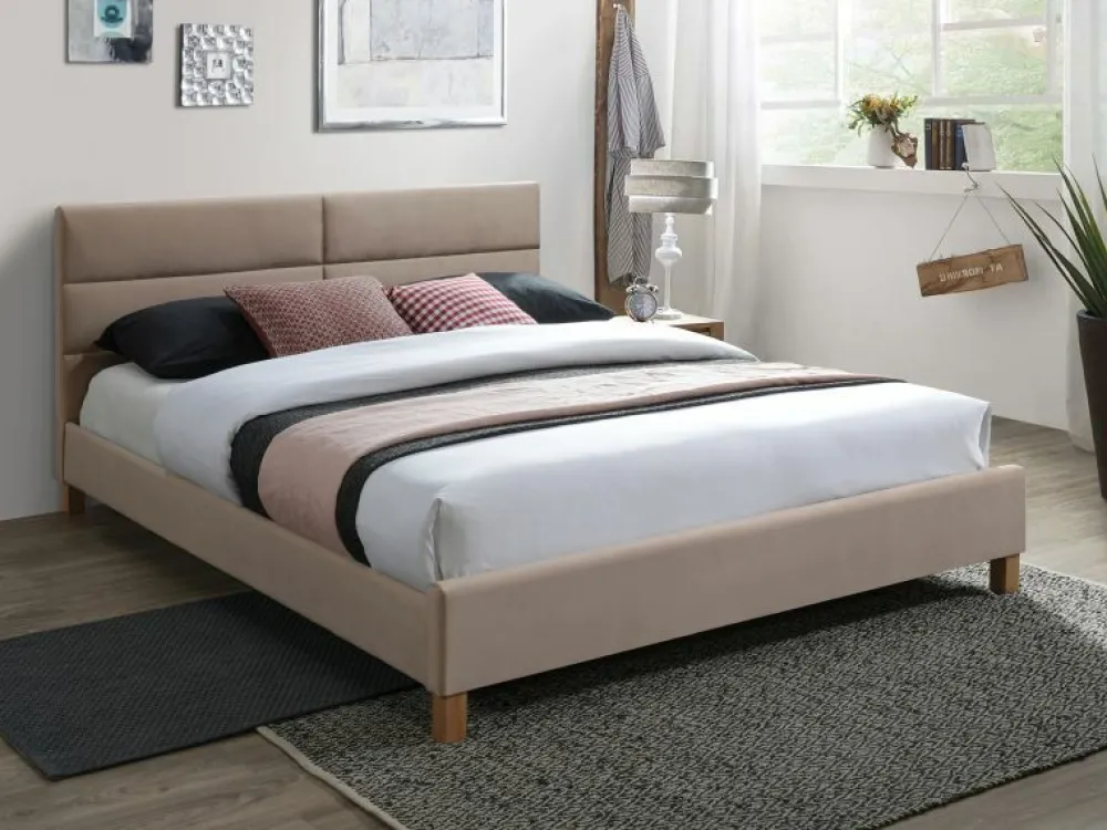 Signal Łóżka Do Sypialni*Łóżko Sierra Velvet