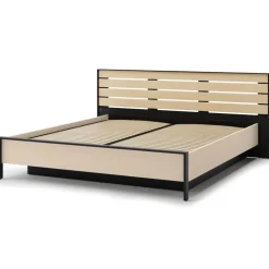 Lenart Łóżka Do Sypialni*Łóżko sypialniane szerokie 180 ENNA EN-02 beż piaskowy