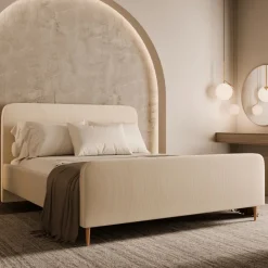Hauss Łóżka Do Sypialni|Łóżka Tapicerowane*Łóżko tapicerowane w stylu skandynawskim Bella