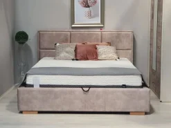 Hauss Łóżka Do Sypialni|Łóżka Tapicerowane*Łóżko tapicerowane 160x200 beżowe Costa