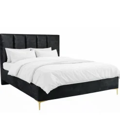 Hauss Łóżka Do Sypialni|Łóżka Tapicerowane*Łóżko tapicerowane 160x200 grafitowe Gaja Touch Me 09