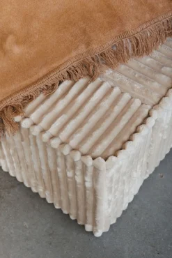 Hauss Łóżka Tapicerowane*Łóżko tapicerowane 160x200 sztruksowe Scala Tilia 03