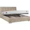Hauss Łóżka Do Sypialni|Łóżka Tapicerowane*Łóżko tapicerowane 160x200 z półokragłymi bokami Luxor beżowe Cremona 14