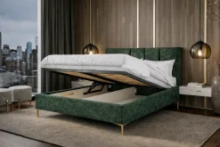 Hauss Łóżka Do Sypialni|Łóżka Tapicerowane*Łóżko tapicerowane z pojemnikiem Gaja