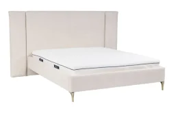 Hauss Łóżka Do Sypialni|Łóżka Tapicerowane*Łóżko tapicerowane z wysokim wezgłowiem Monte