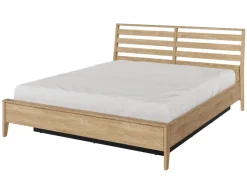 Lenart Łóżka Do Sypialni|Łóżka Drewniane*Łóżko 160x200 z pojemnikiem na pościel Cozy CZ-02(160) dąb olejowany
