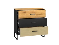 ML Meble Komody*Komoda młodzieżowa Colt 05 – 3 szuflady z cichym domykiem