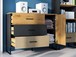 ML Meble Komody*Komoda młodzieżowa Colt 06 – z szufladami i szafką