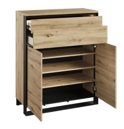 Lenart Komody Do Biura|Komody Do Przedpokoju*Komoda z szufladami Quant QG-02 dąb artisan