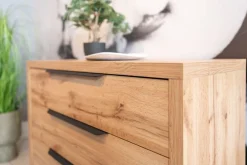 Helvetia Komody Do Przedpokoju|Komody Do Sypialni*Komoda z trzema szufladami Halle S dąb wotan