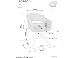 Signal Krzesła*Krzesło Borgo Raven